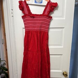Hill House red nap Dress